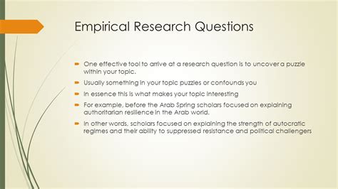 empirical research meaning|empirical research question examples.